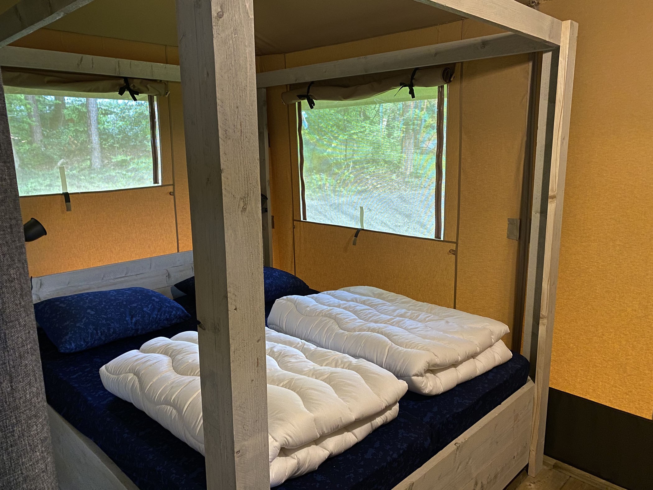 Safari cottage slaapkamer 1