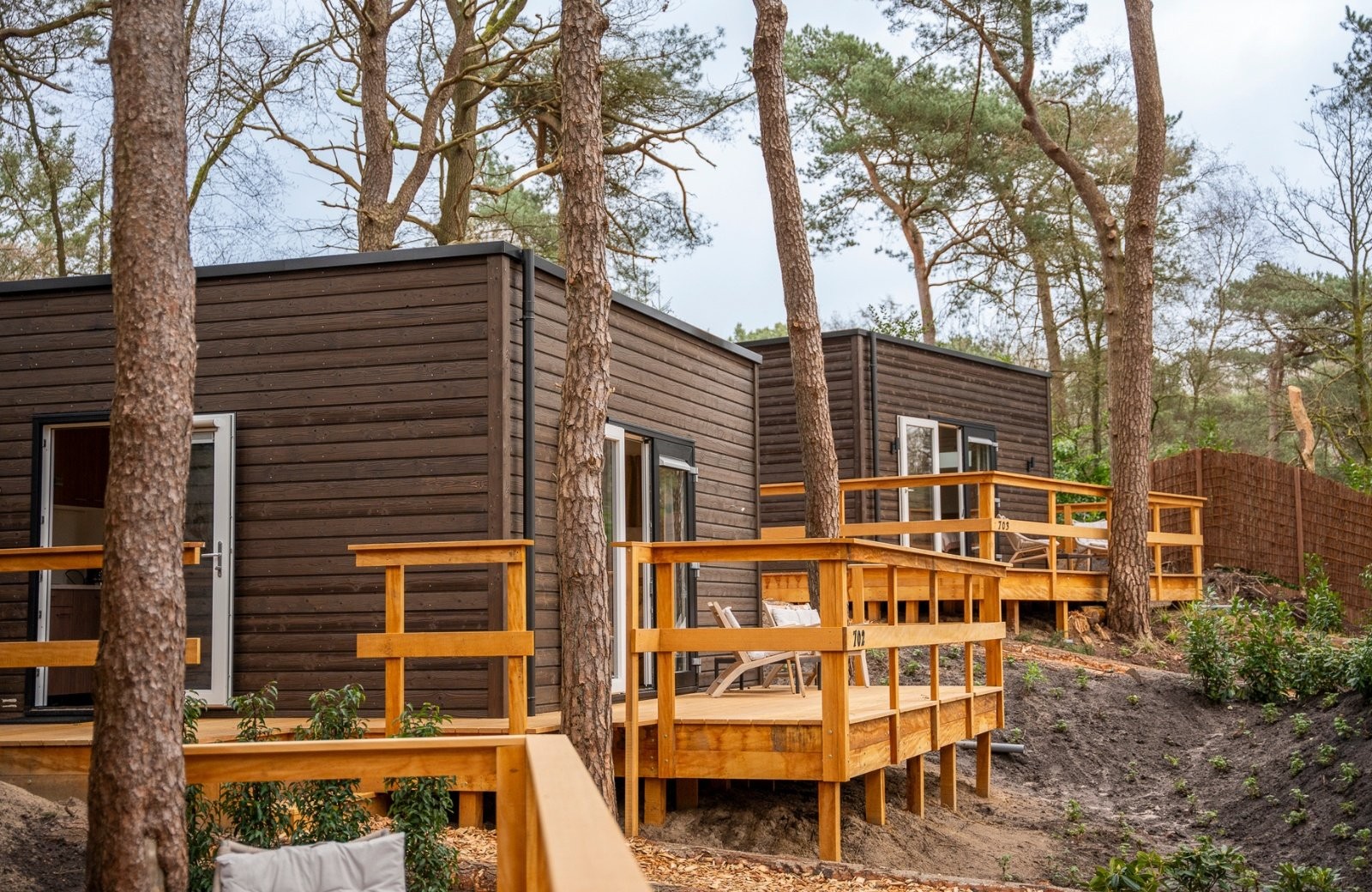 Tiny house in de natuur