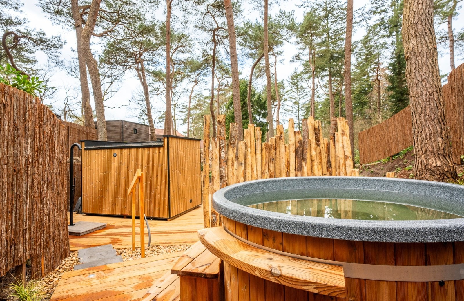 Tiny house met wellness